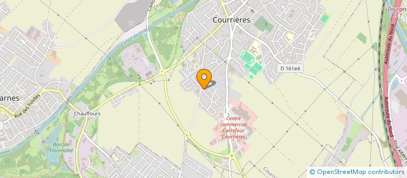 localisation de l'entreprise MONSIEUR THIERRY SENEZ à COURRIERES