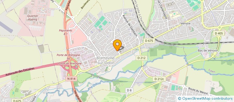 localisation de l'entreprise MONSIEUR THIERRY SEPCHAT  BRETTEVILLE-SUR-ODON