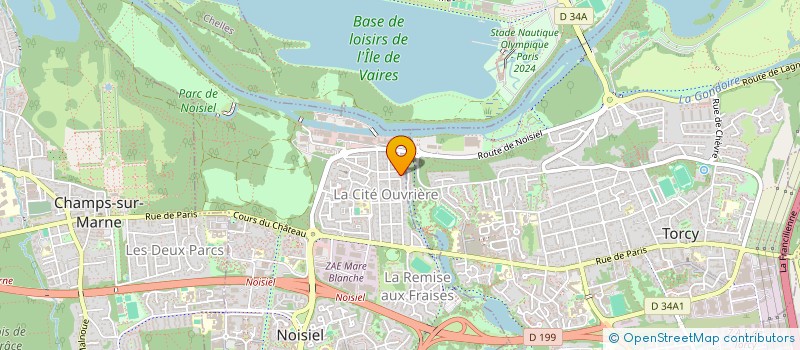 localisation de l'entreprise MONSIEUR THIERRY SERI  NOISIEL