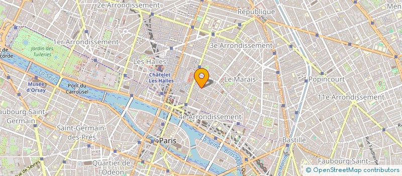 localisation de l'entreprise MONSIEUR THIERRY SERRE  PARIS