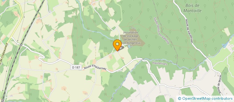 localisation de l'entreprise MONSIEUR THIERRY SERVE  SAINT-SORLIN-EN-VALLOIRE