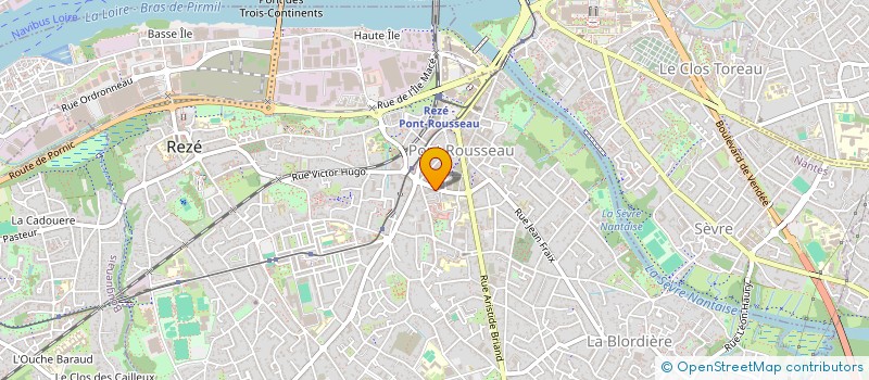 localisation de l'entreprise MONSIEUR THIERRY SERVILLAT  REZE