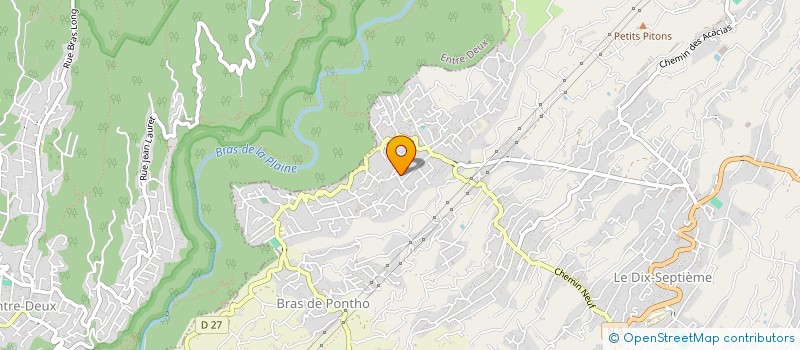 localisation de l'entreprise MONSIEUR THIERRY SERY  LE TAMPON