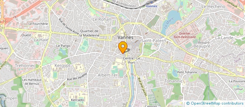 localisation de l'entreprise MONSIEUR THIERRY SICARD à VANNES