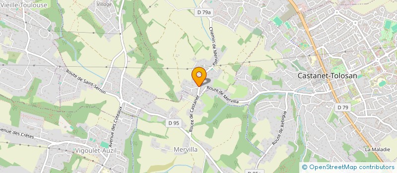 localisation de l'entreprise MONSIEUR THIERRY SICARD  AUZEVILLE-TOLOSANE