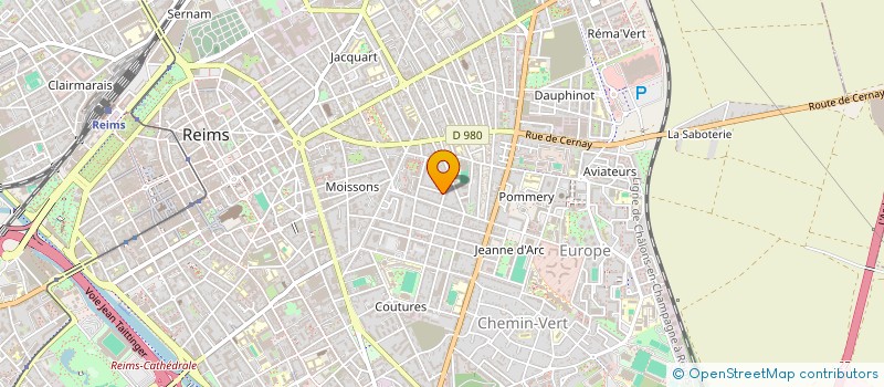 localisation de l'entreprise MONSIEUR THIERRY SIDAN  REIMS