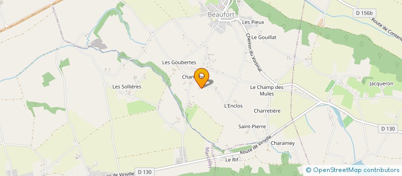 localisation de l'entreprise MONSIEUR THIERRY SIEFFERT à BEAUFORT