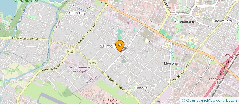 localisation de l'entreprise MONSIEUR THIERRY SILLAM à TOULOUSE
