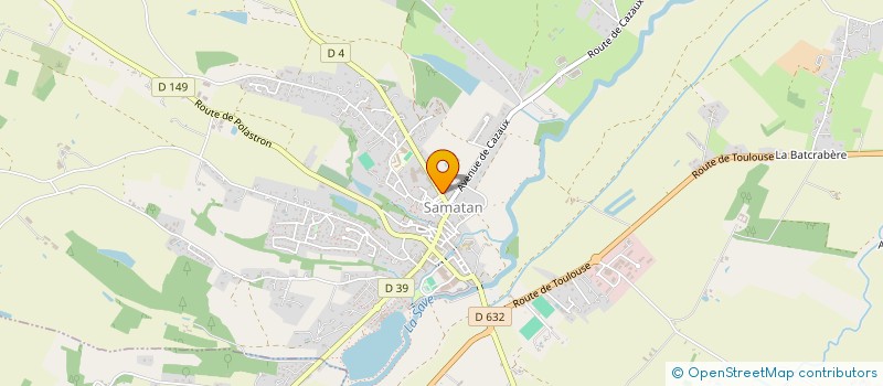 localisation de l'entreprise MONSIEUR THIERRY SIMON  SAMATAN