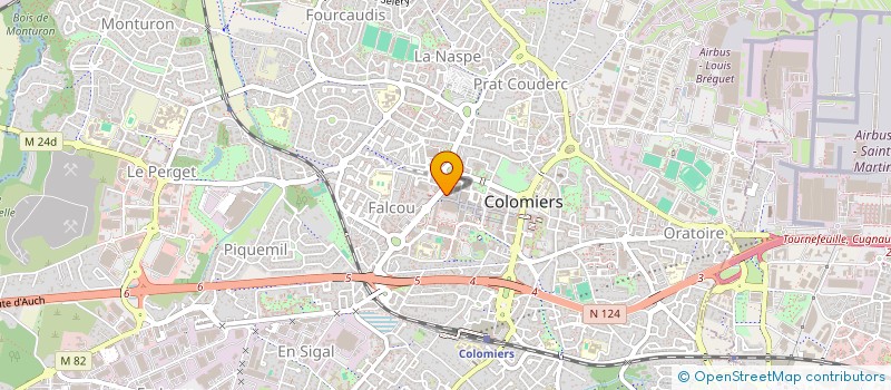 localisation de l'entreprise MONSIEUR THIERRY SIMONET à COLOMIERS