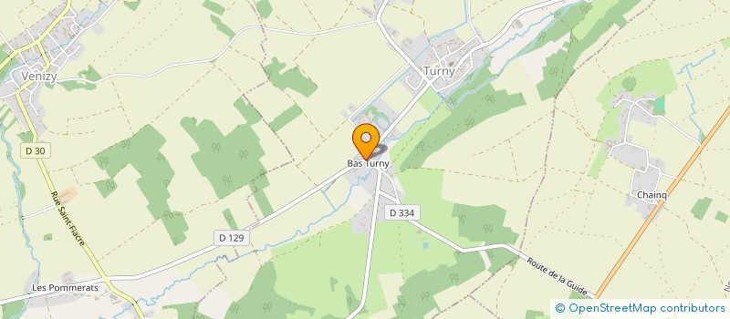 localisation de l'entreprise MONSIEUR THIERRY SIMONIN  TURNY