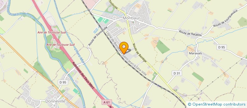 localisation de l'entreprise MONSIEUR THIERRY SINTES  MONTLAUR