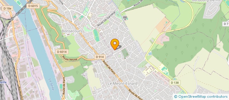 localisation de l'entreprise MONSIEUR THIERRY SORRE  LE MESNIL-ESNARD