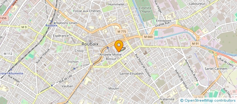 localisation de l'entreprise MONSIEUR THIERRY SOTTO à ROUBAIX