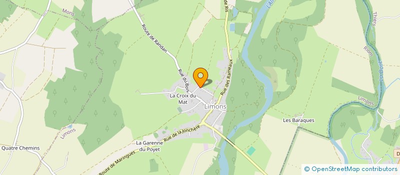 localisation de l'entreprise MONSIEUR THIERRY SOULERAS  LIMONS