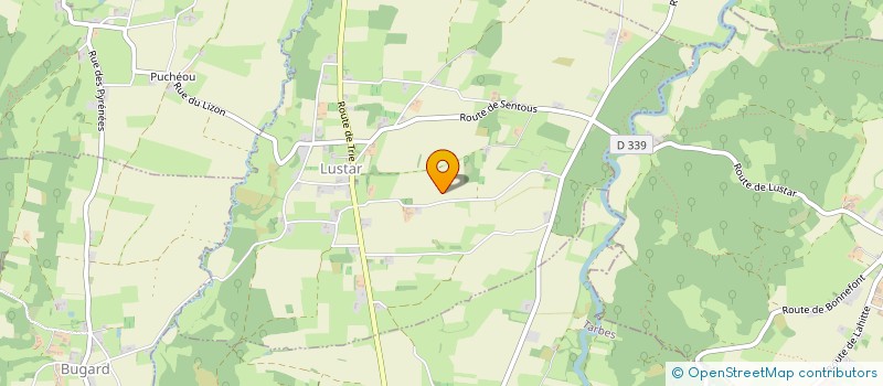 localisation de l'entreprise MONSIEUR THIERRY SOULES  LUSTAR