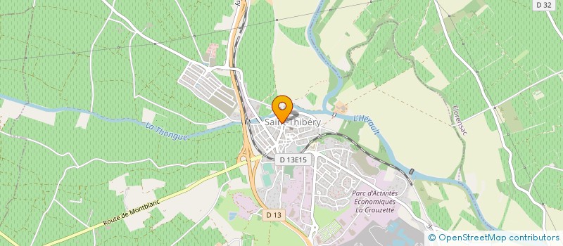 localisation de l'entreprise MONSIEUR THIERRY SOULIE à SAINT-THIBERY