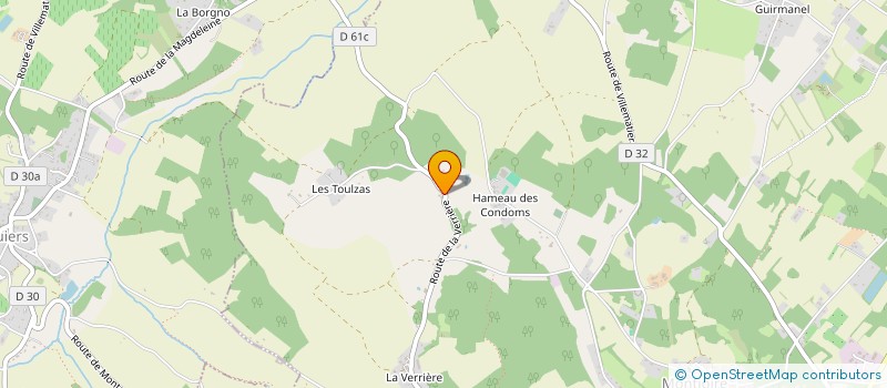 localisation de l'entreprise MONSIEUR THIERRY SOURBIER  MONTJOIRE