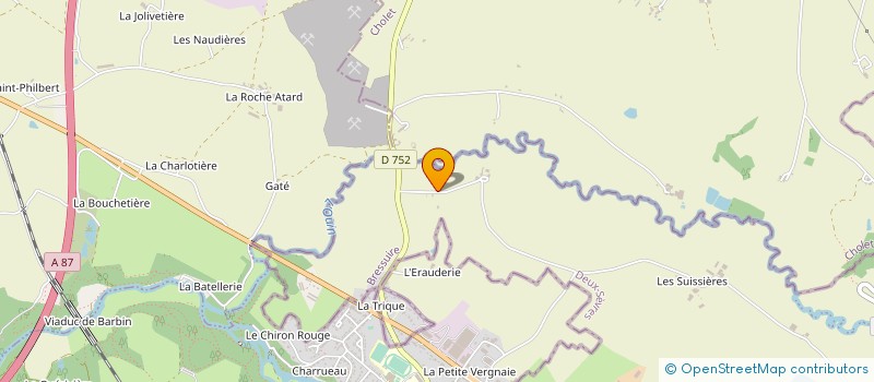 localisation de l'entreprise MONSIEUR THIERRY SOURISSEAU  MAULEON