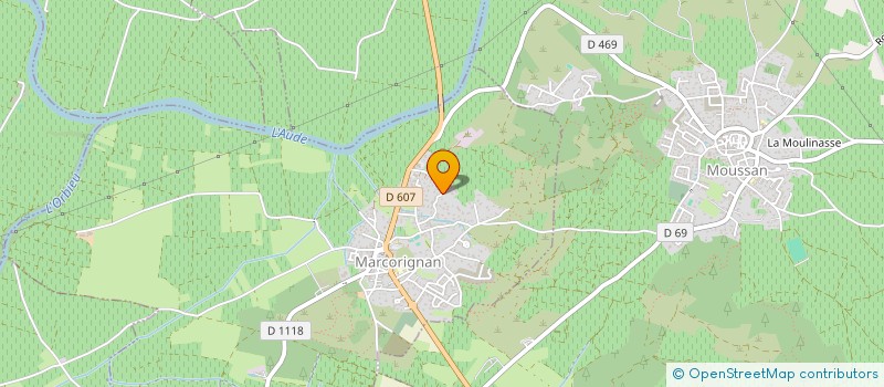 localisation de l'entreprise MONSIEUR THIERRY SOURNIES  SALLES-D'AUDE