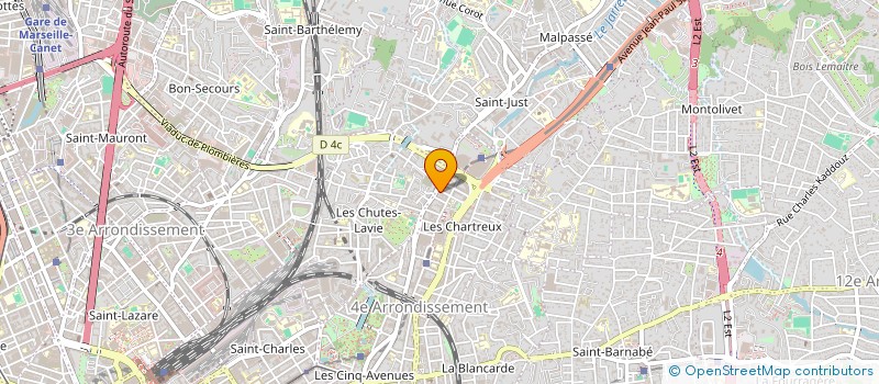 localisation de l'entreprise MONSIEUR THIERRY SPATIA à MARSEILLE
