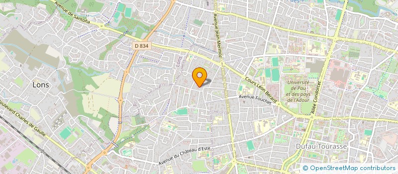 localisation de l'entreprise MONSIEUR THIERRY SPINA à BILLERE