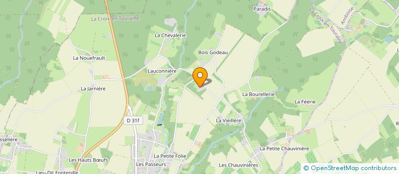 localisation de l'entreprise MONSIEUR THIERRY STAFFE  LUZILLE