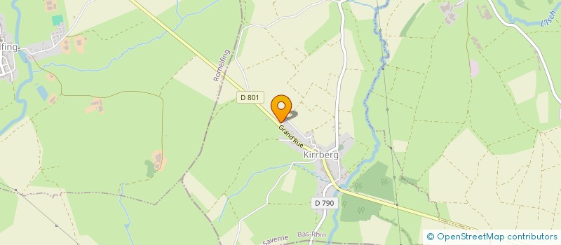 localisation de l'entreprise MONSIEUR THIERRY STAUB  KIRRBERG