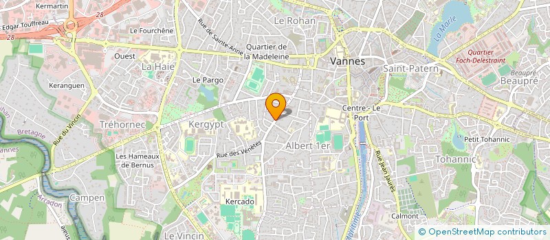 localisation de l'entreprise MONSIEUR THIERRY SUREL à VANNES