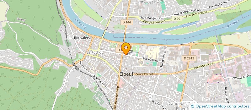 localisation de l'entreprise MONSIEUR THIERRY SURTOUR à ELBEUF