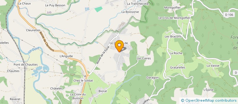 localisation de l'entreprise MONSIEUR THIERRY SUTTO  AMBERT