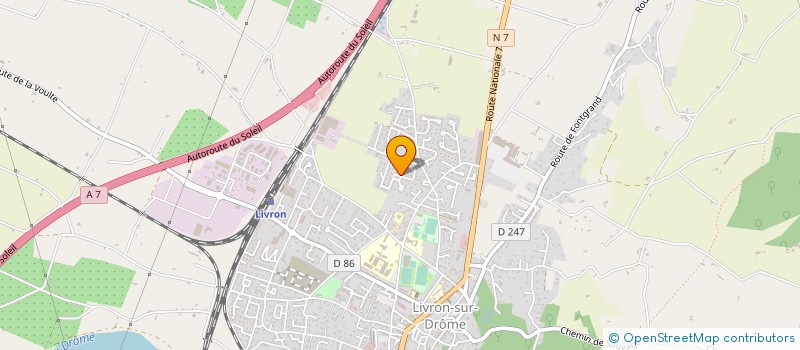 localisation de l'entreprise MONSIEUR THIERRY SWAMBERGHE  LIVRON-SUR-DROME