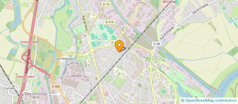 localisation de l'entreprise MONSIEUR THIERRY TABARD  CHALON-SUR-SAONE