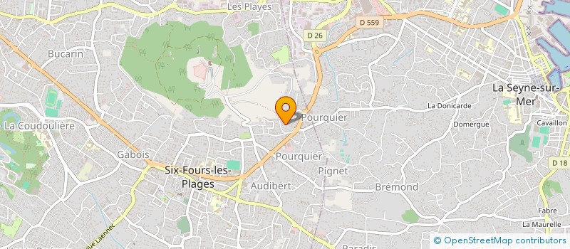localisation de l'entreprise MONSIEUR THIERRY TABERLET à SIX-FOURS-LES-PLAGES