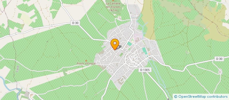 localisation de l'entreprise MONSIEUR THIERRY TAILLEBOURG  CAUX