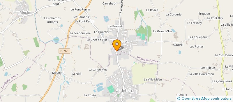 localisation de l'entreprise MONSIEUR THIERRY TALBOURDET à LAMBALLE-ARMOR