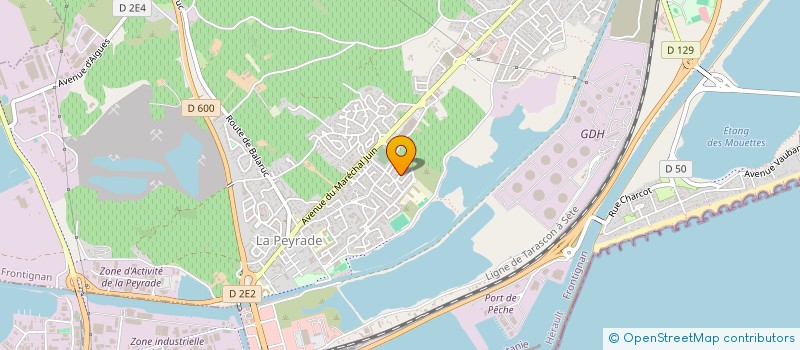 localisation de l'entreprise MONSIEUR THIERRY TAN à FRONTIGNAN