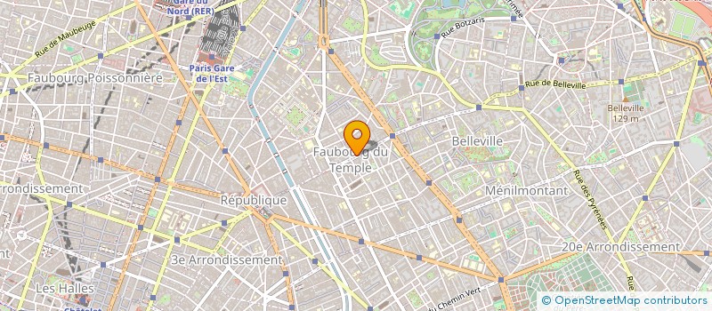 localisation de l'entreprise MONSIEUR THIERRY TAQUET  PARIS 10