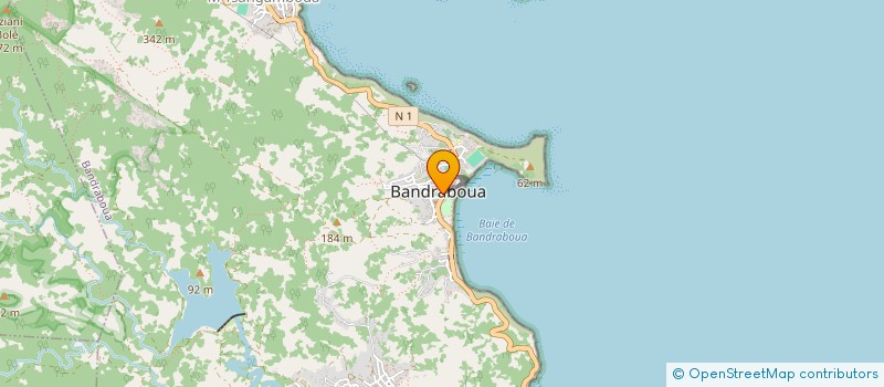 localisation de l'entreprise MONSIEUR THIERRY TARDIEUX à BANDRABOUA