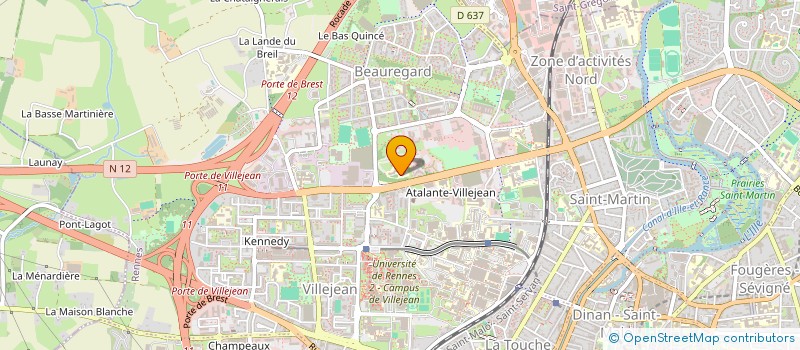 localisation de l'entreprise MONSIEUR THIERRY TARTU  RENNES