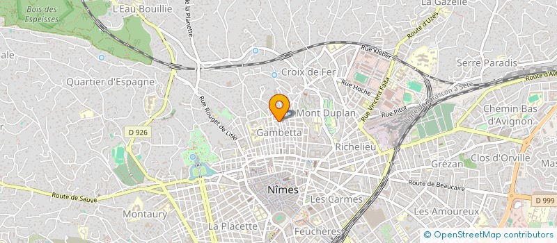 localisation de l'entreprise MONSIEUR THIERRY TAUPIN à NIMES