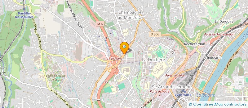 localisation de l'entreprise MONSIEUR THIERRY TAVERNIER à LYON