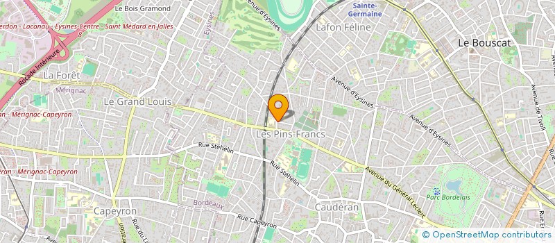 localisation de l'entreprise MONSIEUR THIERRY TCHOUMI  BORDEAUX