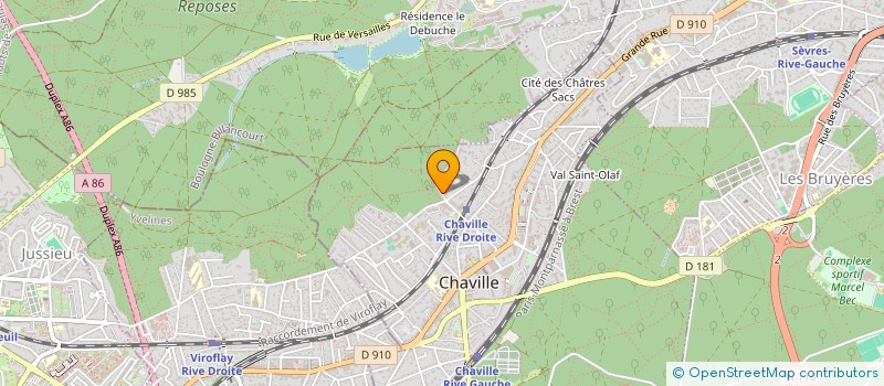 localisation de l'entreprise MONSIEUR THIERRY TEBOUL à CHAVILLE