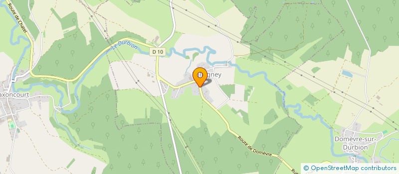 localisation de l'entreprise MONSIEUR THIERRY TEREL  PALLEGNEY