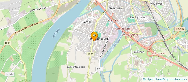 localisation de l'entreprise MONSIEUR THIERRY TERREMERE à ARLES