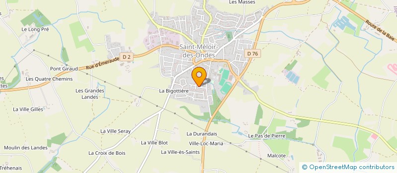 localisation de l'entreprise MONSIEUR THIERRY TESTARD à SAINT-MELOIR-DES-ONDES