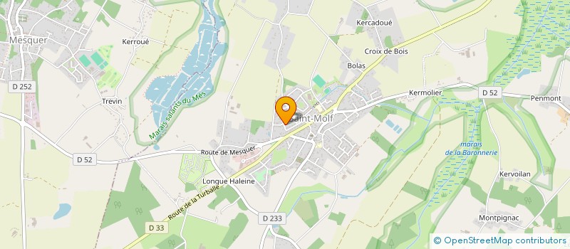 localisation de l'entreprise MONSIEUR THIERRY TEXIER  SAINT-MOLF