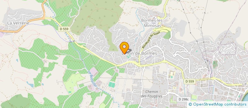 localisation de l'entreprise MONSIEUR THIERRY TEZENAS à BORMES-LES-MIMOSAS