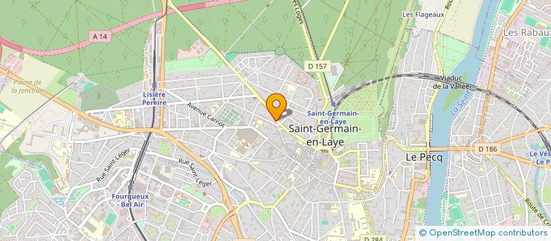 localisation de l'entreprise MONSIEUR THIERRY THELLER à SAINT-GERMAIN-EN-LAYE